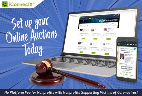 host your own online auction.